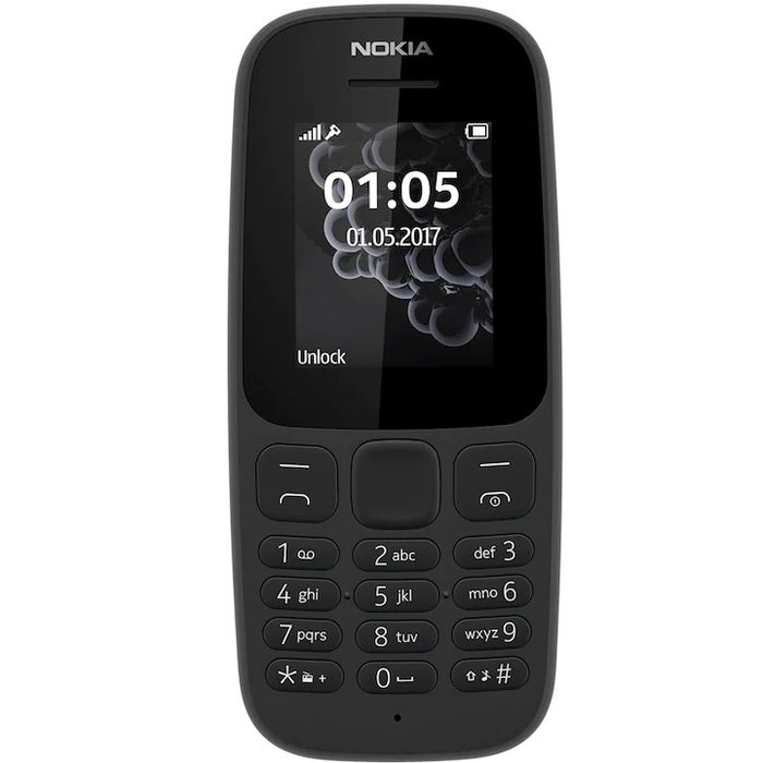 Мобилен телефон Nokia 105 Black